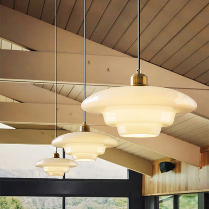 Modern Round Iron Pendant Light