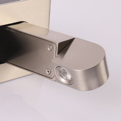 Rectangular Cylindrical Steel Aluminum LED Wall Scone Lamp