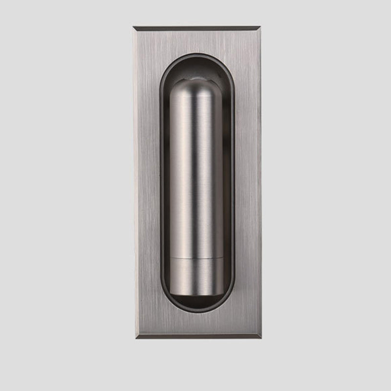Cylindrical Acrylic Aluminum Inset LED Wall Scone Lamp