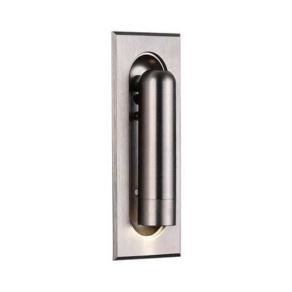 Cylindrical Acrylic Aluminum Inset LED Wall Scone Lamp