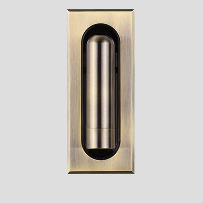 Cylindrical Acrylic Aluminum Inset LED Wall Scone Lamp