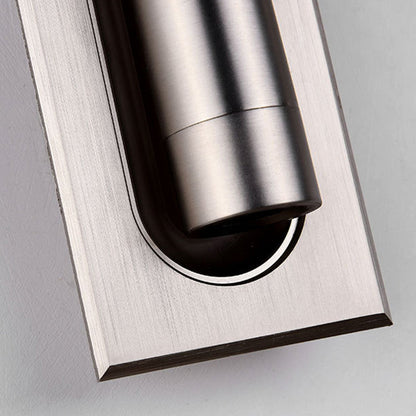 Cylindrical Acrylic Aluminum Inset LED Wall Scone Lamp