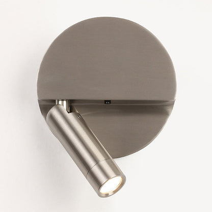Round Cylindrical Aluminum Acrylic LED Wall Scone Lamp