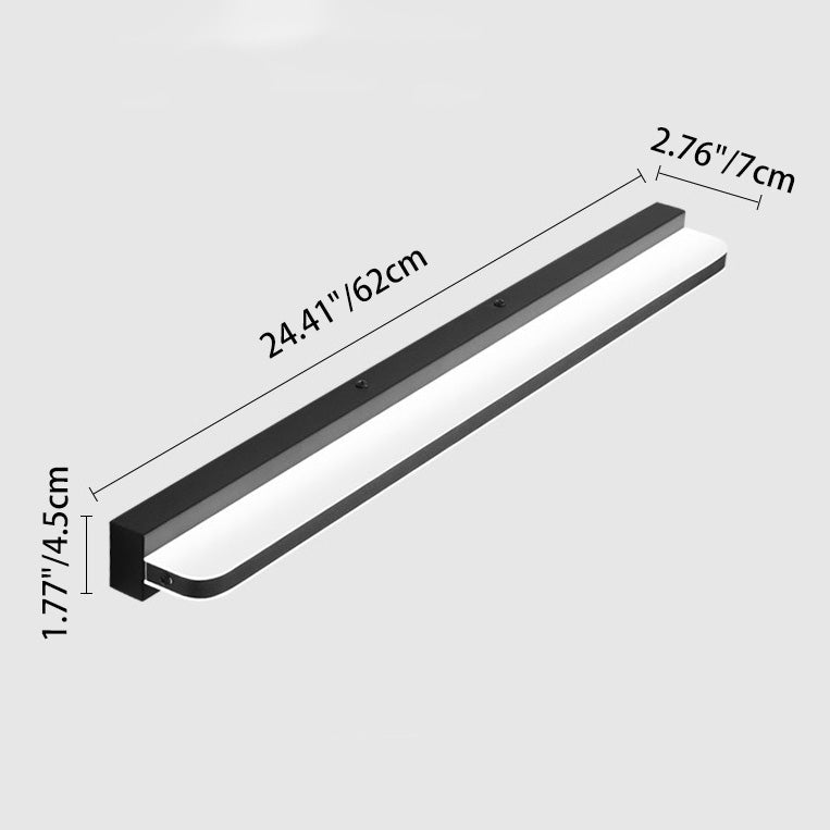 Waterproof Iron Acrylic LED Vanity Light Wall Scone Lamp