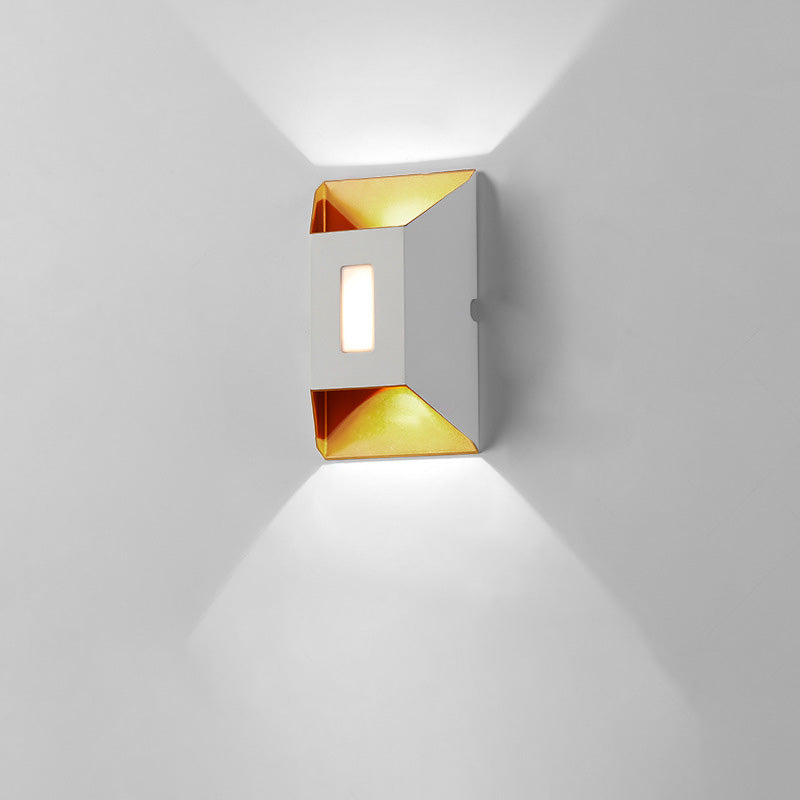 Waterproof Trapezoidal Aluminum LED Wall Sconce Lamp