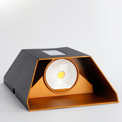 Waterproof Trapezoidal Aluminum LED Wall Sconce Lamp