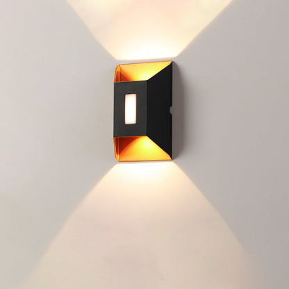 Waterproof Trapezoidal Aluminum LED Wall Sconce Lamp