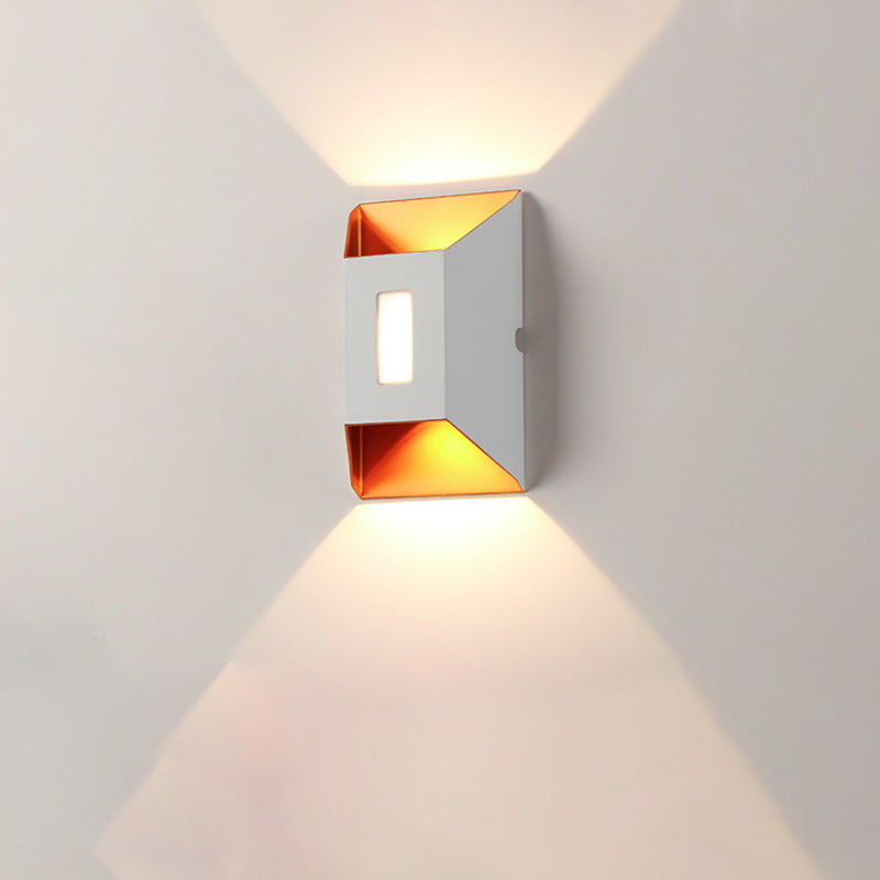 Waterproof Trapezoidal Aluminum LED Wall Sconce Lamp