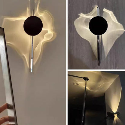 Rectangular Light Aluminum Stainless Steel Wall Sconce Lamp