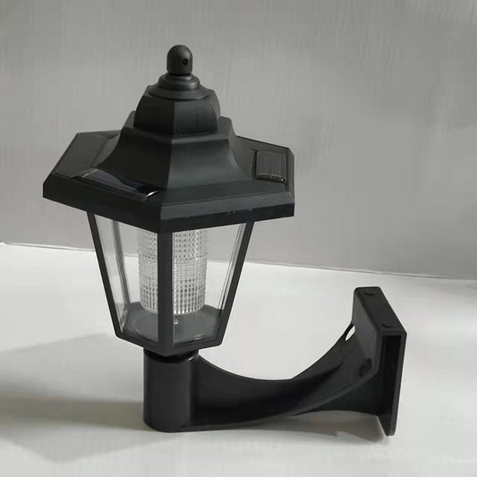 Simplicity Hexagonal Plastic LED Wall Sconce Lamp