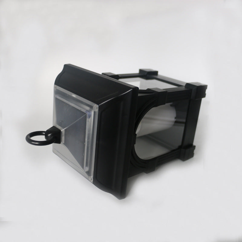 Solar Candle Plastic LED Outdoor Wall Sconce Lamp