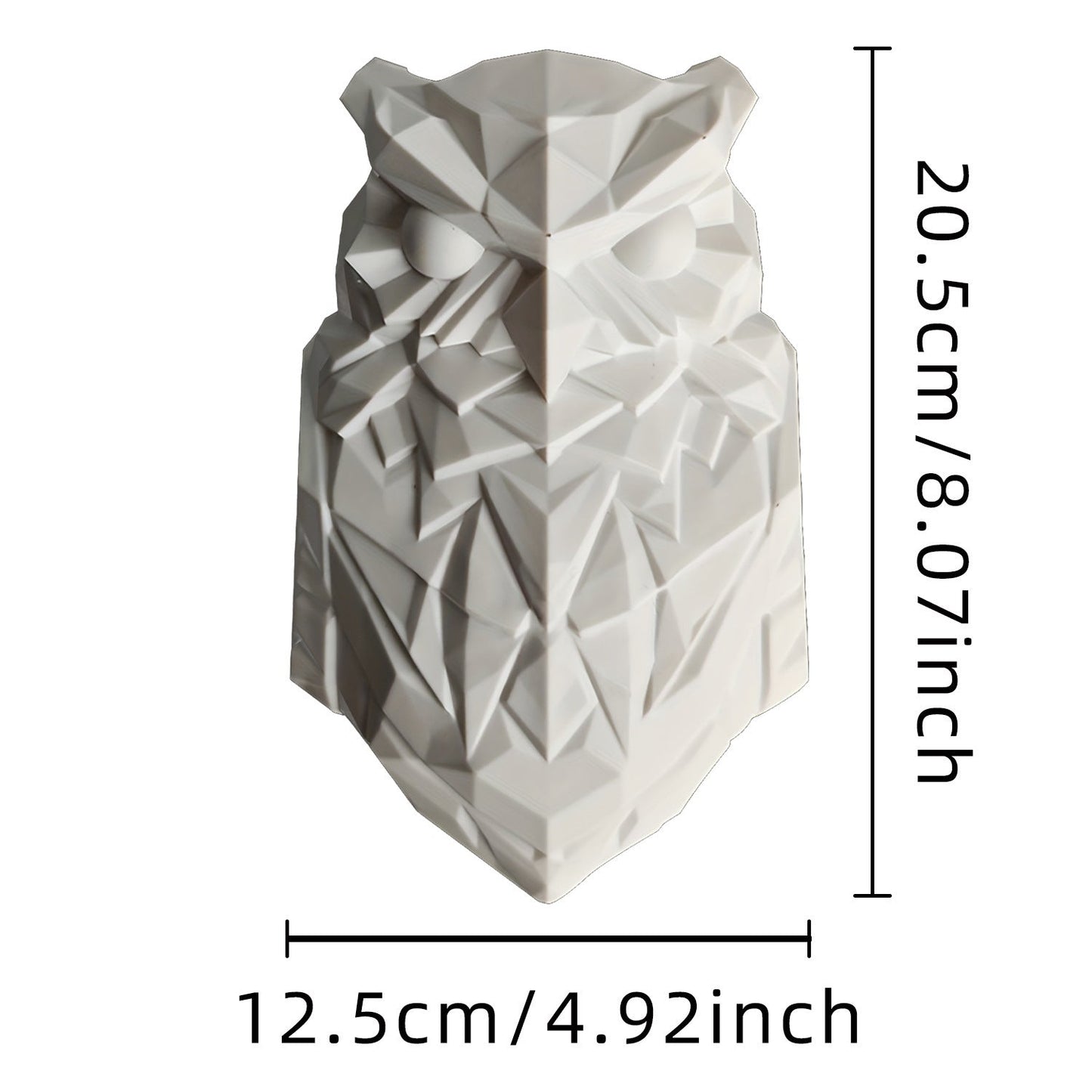 Creative 3D Printed Eagle Owl Plastic LED Wall Sconce Lamp