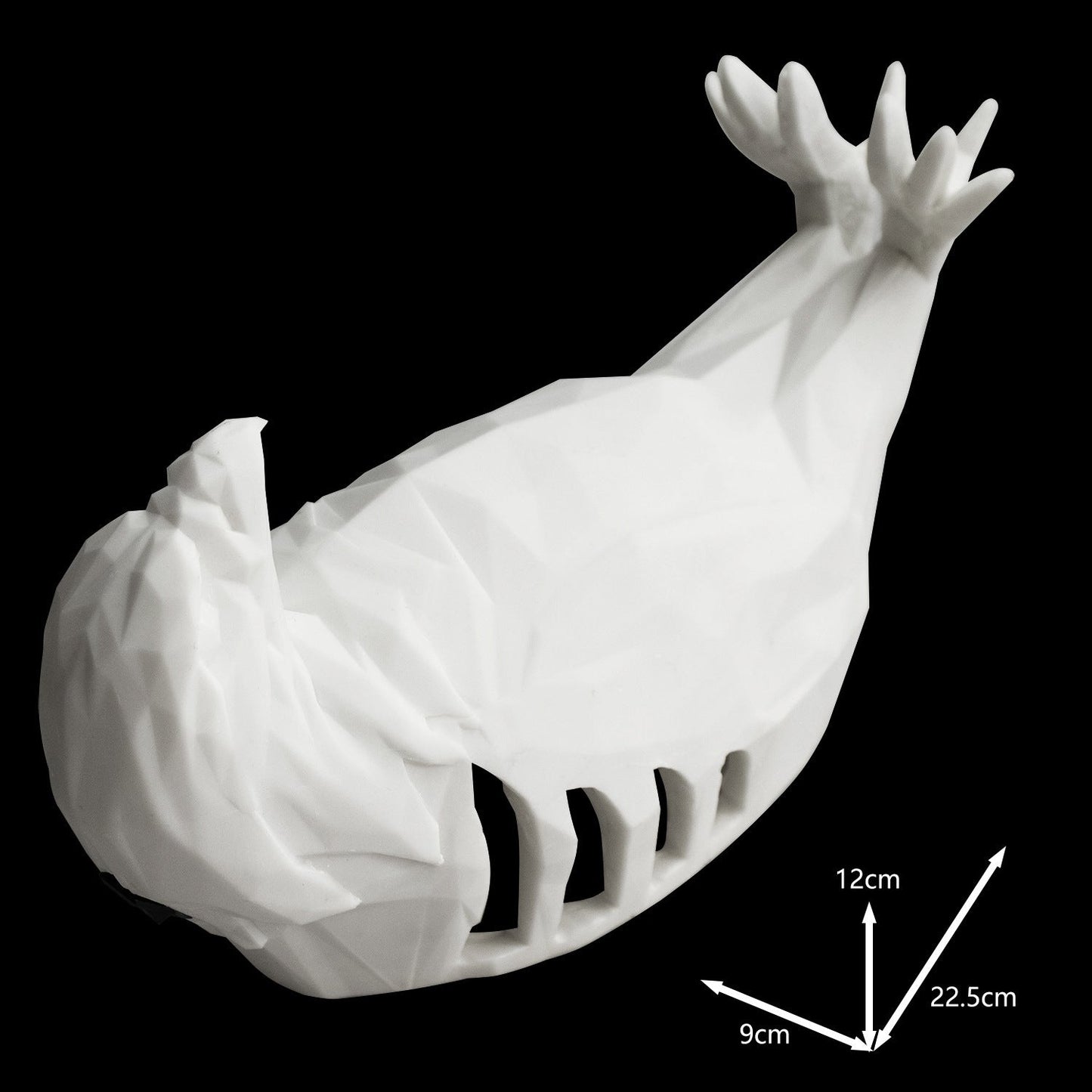 Creative 3D Printed Eagle Owl Plastic LED Wall Sconce Lamp