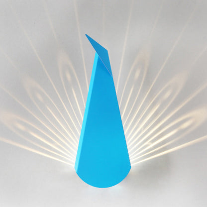 Triangle Scattered Light Iron Shade LED Wall Sconce Lamp