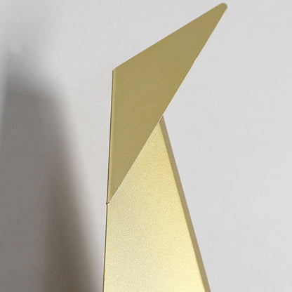 Triangle Scattered Light Iron Shade LED Wall Sconce Lamp