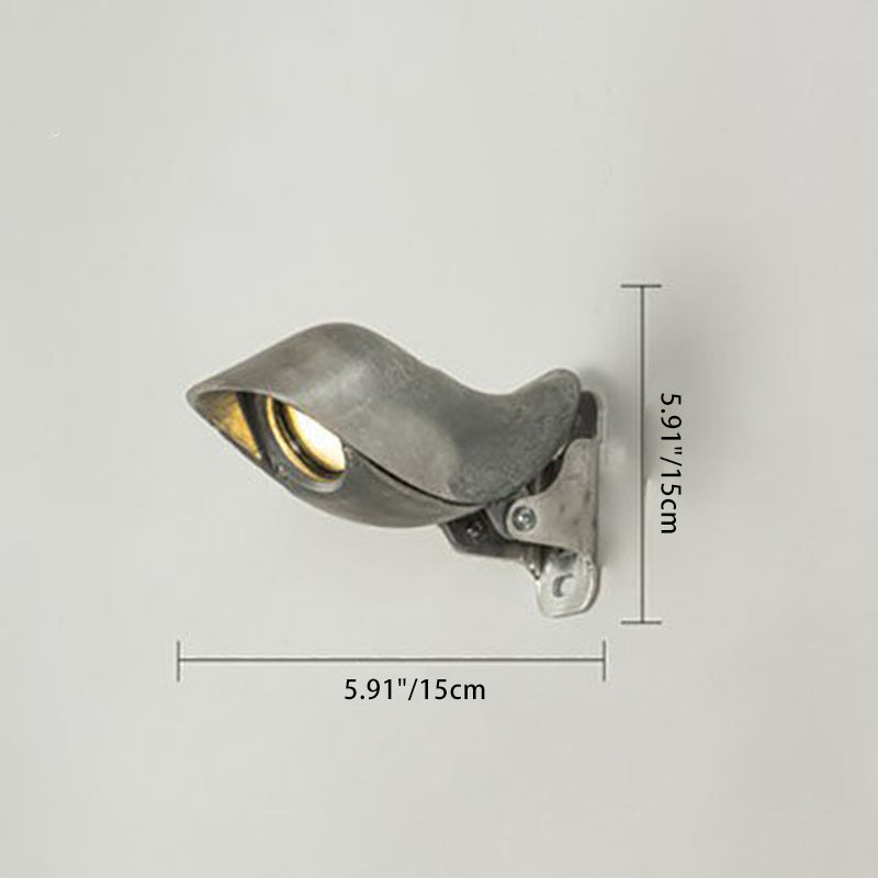 Waterproof Round Bird Shape Aluminum LED Wall Sconce Lamp
