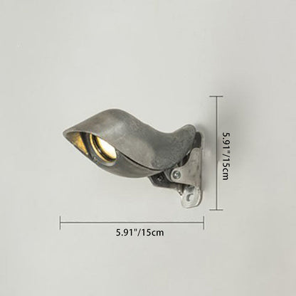 Waterproof Round Bird Shape Aluminum LED Wall Sconce Lamp