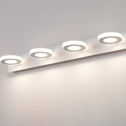 Rectangle Iron Acrylic LED Vanity Light Wall Sconce Lamp