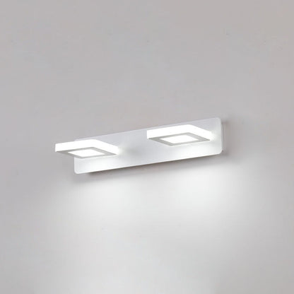 Rectangle Iron Acrylic LED Vanity Light Wall Sconce Lamp