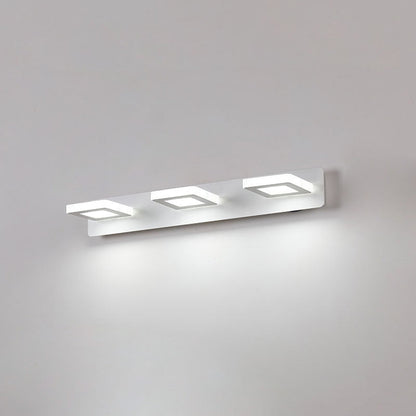 Rectangle Iron Acrylic LED Vanity Light Wall Sconce Lamp
