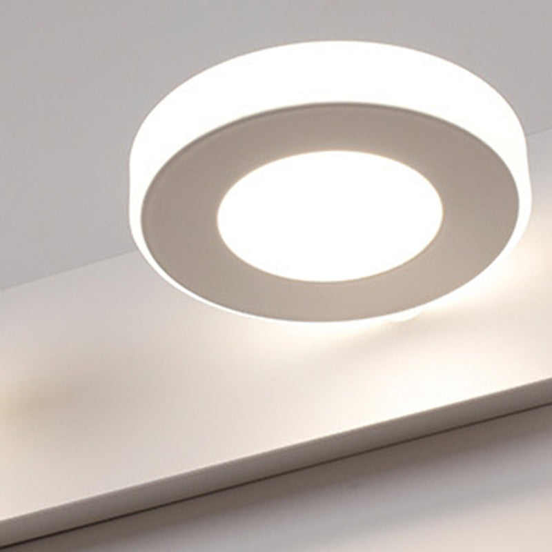 Rectangle Iron Acrylic LED Vanity Light Wall Sconce Lamp