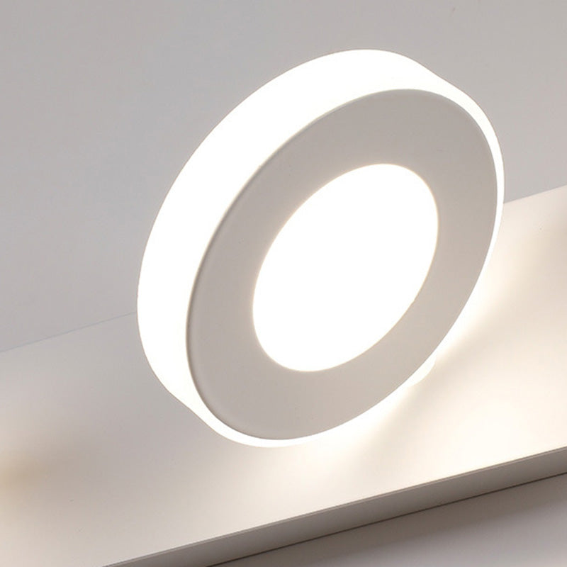 Rectangle Iron Acrylic LED Vanity Light Wall Sconce Lamp