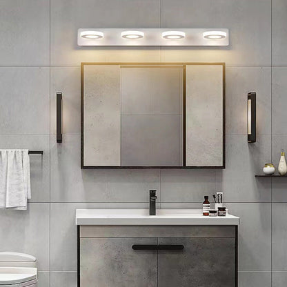 Rectangle Iron Acrylic LED Vanity Light Wall Sconce Lamp
