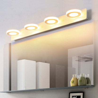 Rectangle Iron Acrylic LED Vanity Light Wall Sconce Lamp