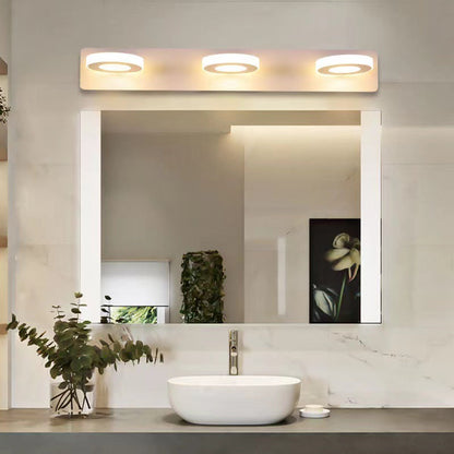 Rectangle Iron Acrylic LED Vanity Light Wall Sconce Lamp