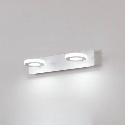 Rectangle Iron Acrylic LED Vanity Light Wall Sconce Lamp