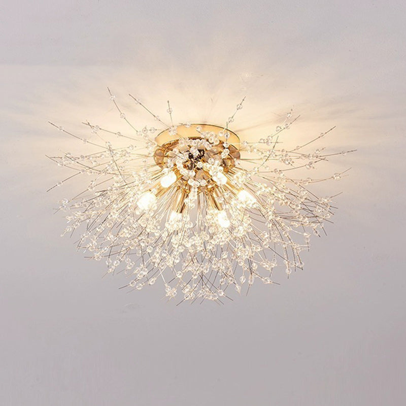Contemporary Dandelion Ceiling Light