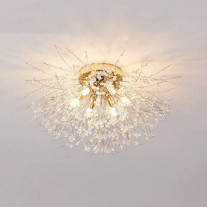 Contemporary Dandelion Ceiling Light