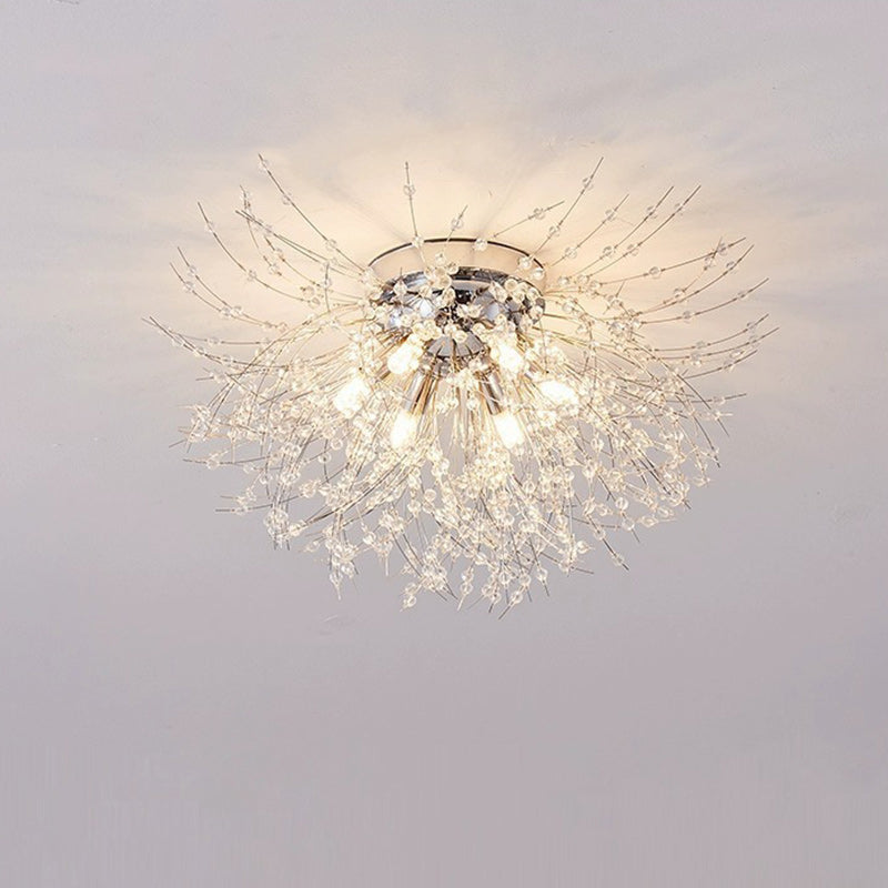 Contemporary Dandelion Ceiling Light