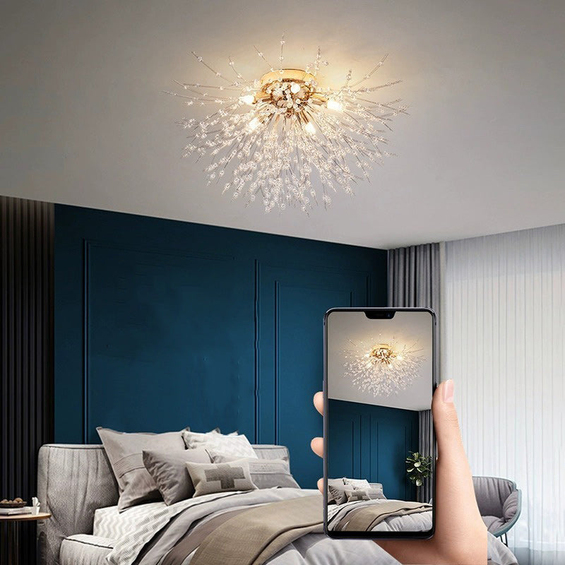 Contemporary Dandelion Ceiling Light