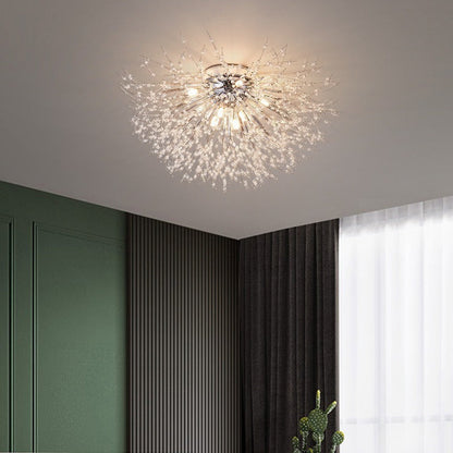 Contemporary Dandelion Ceiling Light