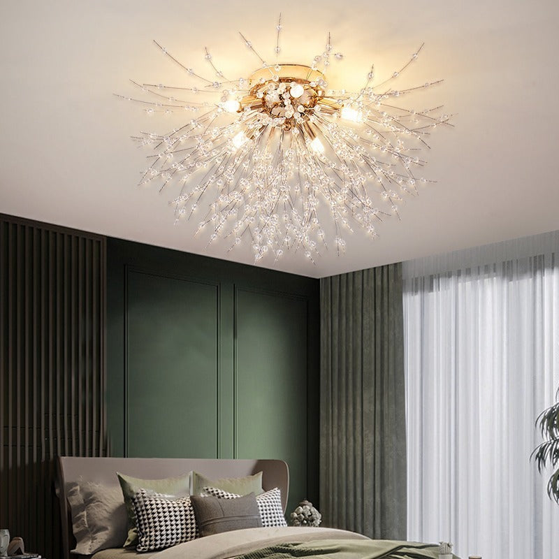 Contemporary Dandelion Ceiling Light