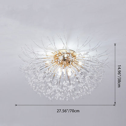 Contemporary Dandelion Ceiling Light