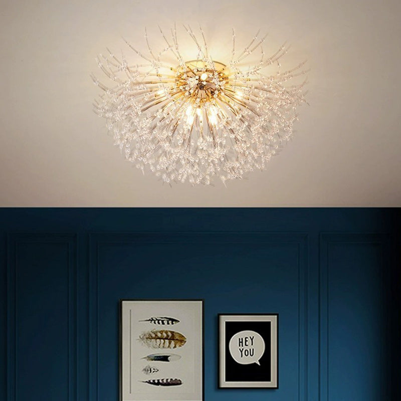 Contemporary Dandelion Ceiling Light