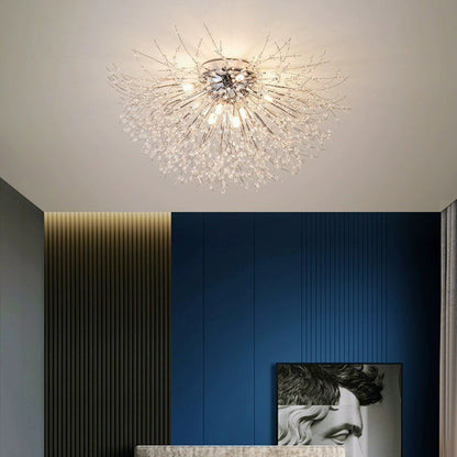 Contemporary Dandelion Ceiling Light