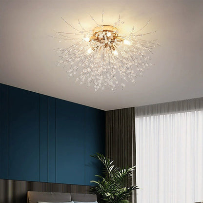 Contemporary Dandelion Ceiling Light