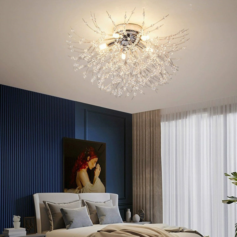 Contemporary Dandelion Ceiling Light