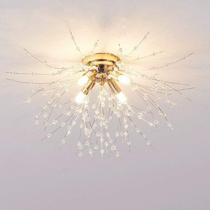 Contemporary Dandelion Ceiling Light