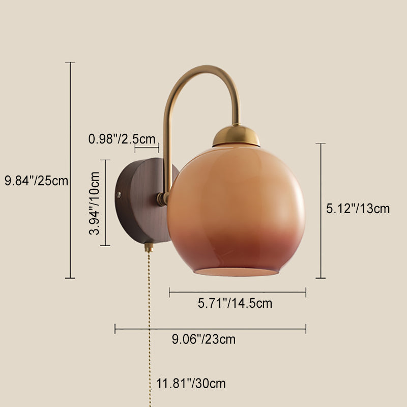 French Iron Frame Fabric Shade 1-Light Wall Sconce Lamp