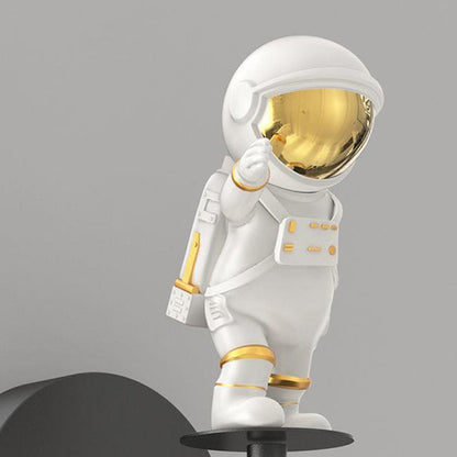 Orb Astronaut Iron Resin Acrylic LED Wall Sconce Lamp