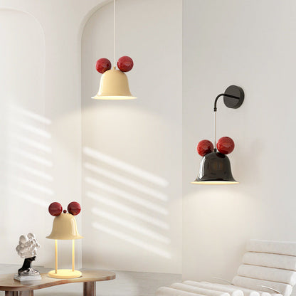 Creative Round Bell Shape Iron 1-Light Wall Sconce Lamp