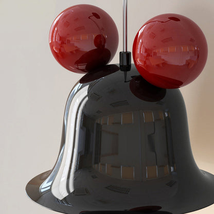 Creative Round Bell Shape Iron 1-Light Wall Sconce Lamp