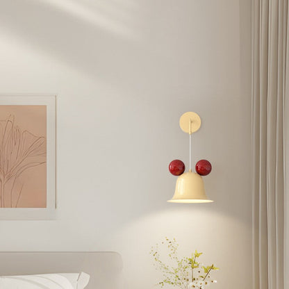 Creative Round Bell Shape Iron 1-Light Wall Sconce Lamp