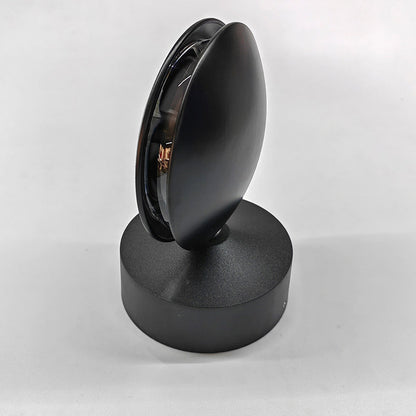 Simplicity Round Oval Aluminum Acrylic LED Wall Sconce Lamp
