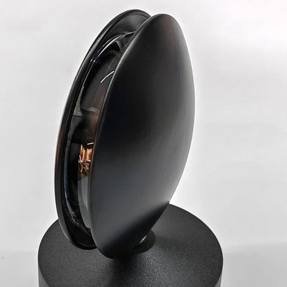 Simplicity Round Oval Aluminum Acrylic LED Wall Sconce Lamp