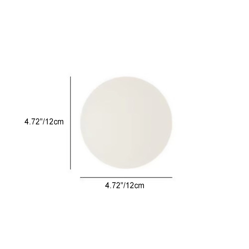 Modern Minimalist Glass Orb 1-Light Wall Sconce